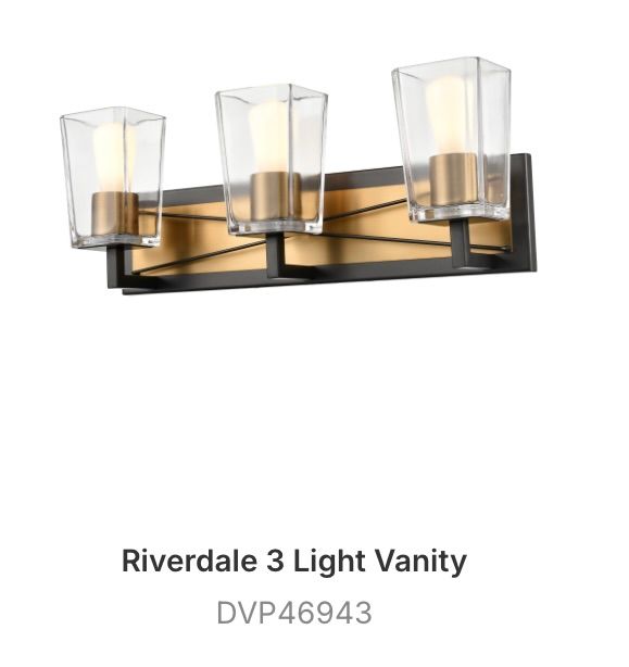 Riverdale 3 Light Vanity - DVP46943