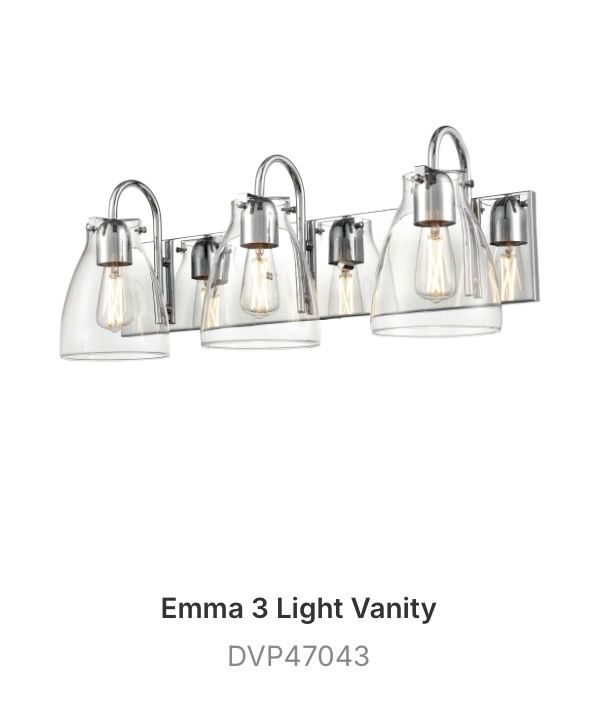 Emma 3 Light Vanity - DVP47043