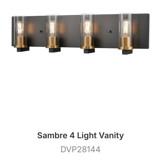 Sambre 4 Light Vanity - DVP28144