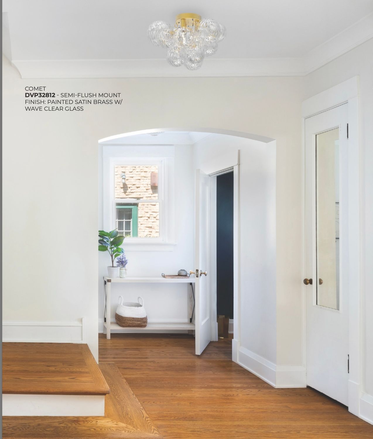 Comet Semi Flush Mount - DVP32812 Comet Semi Flush Mount - DVP32812