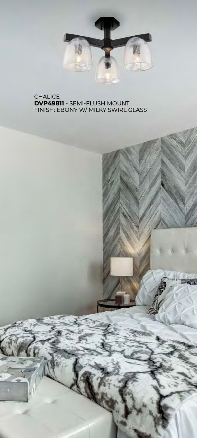 Chalice Semi-Flush Mount (DVI) DVP49811 Chalice Semi-Flush Mount (DVI) DVP49811