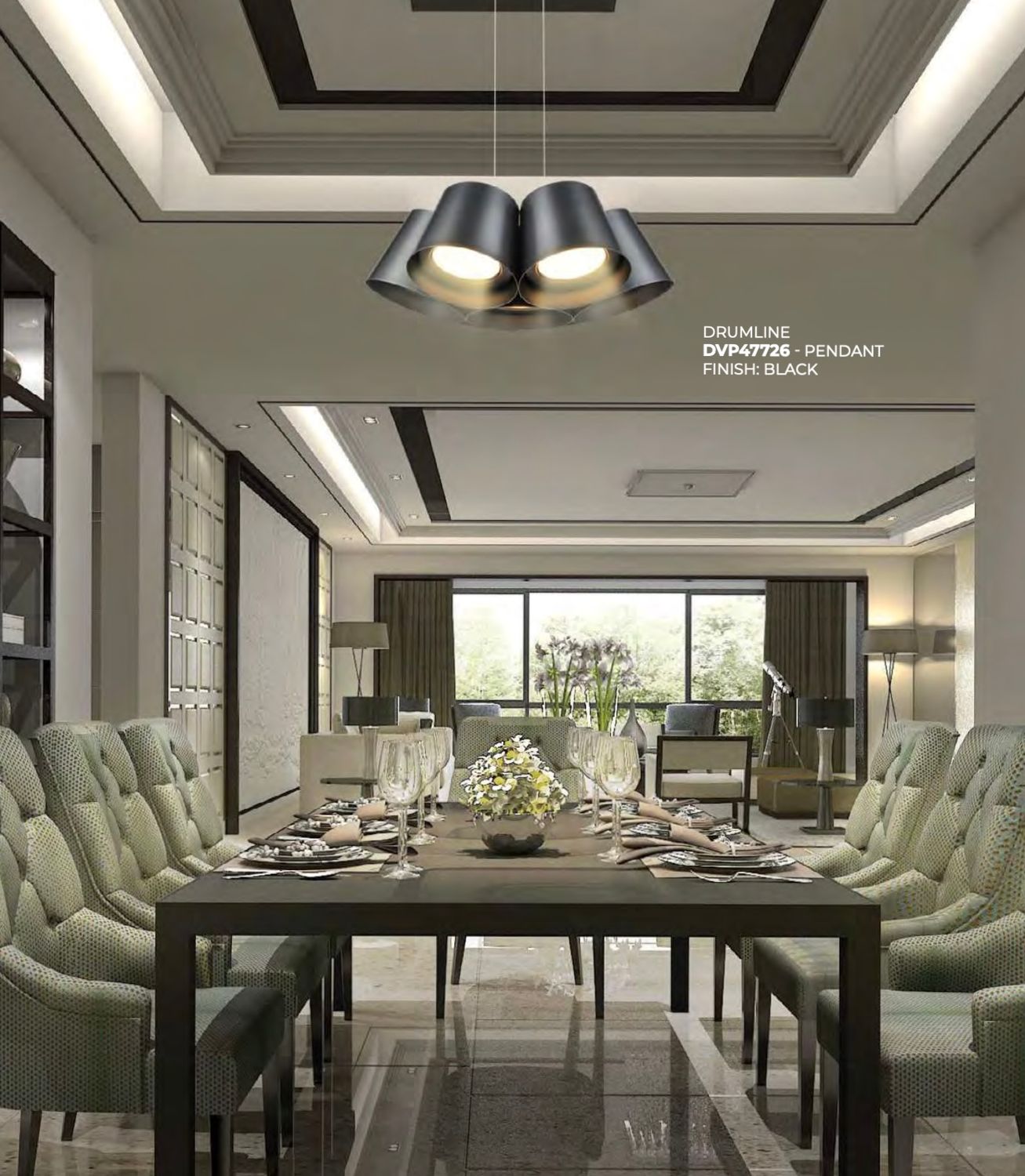 Drumline Pendant (DVI) DVP47726 Drumline Pendant (DVI) DVP47726