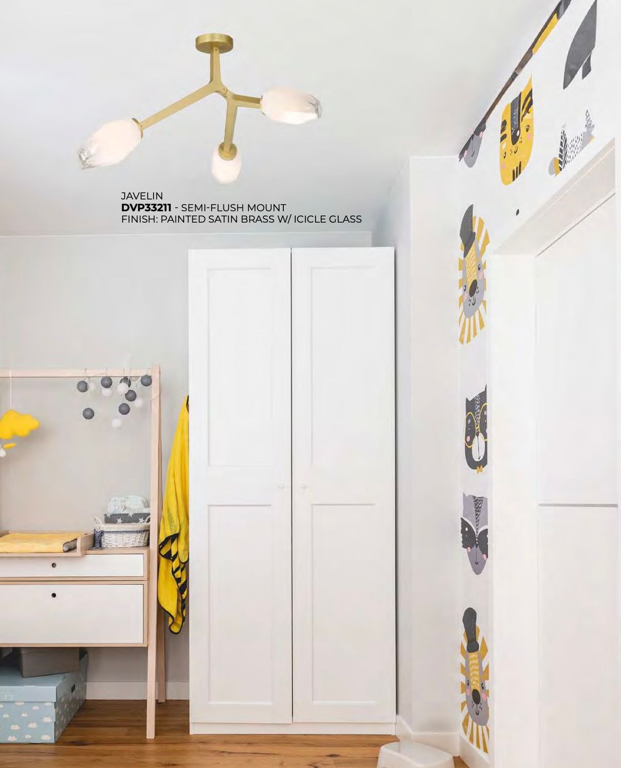 Javelin Semi-Flush Mount (DVI) DVP33211