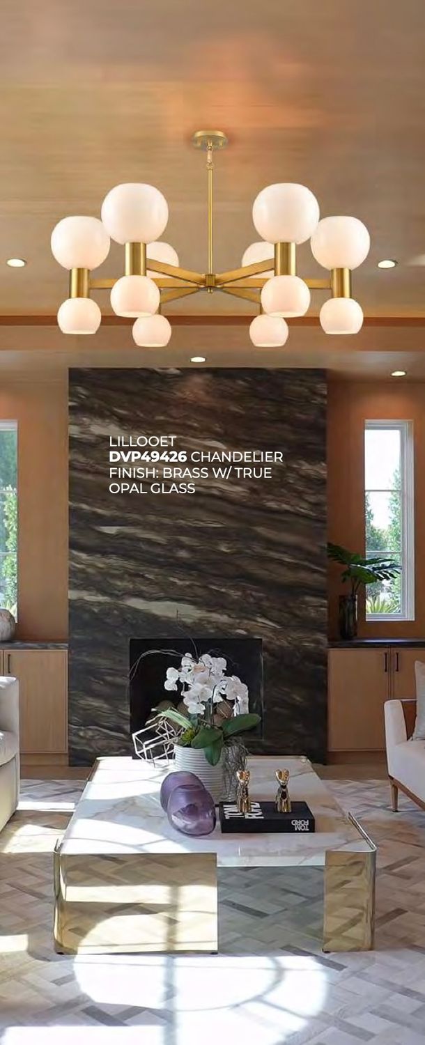 Lillooet Chandelier (DVI) DVP49426 Lillooet Chandelier (DVI) DVP49426