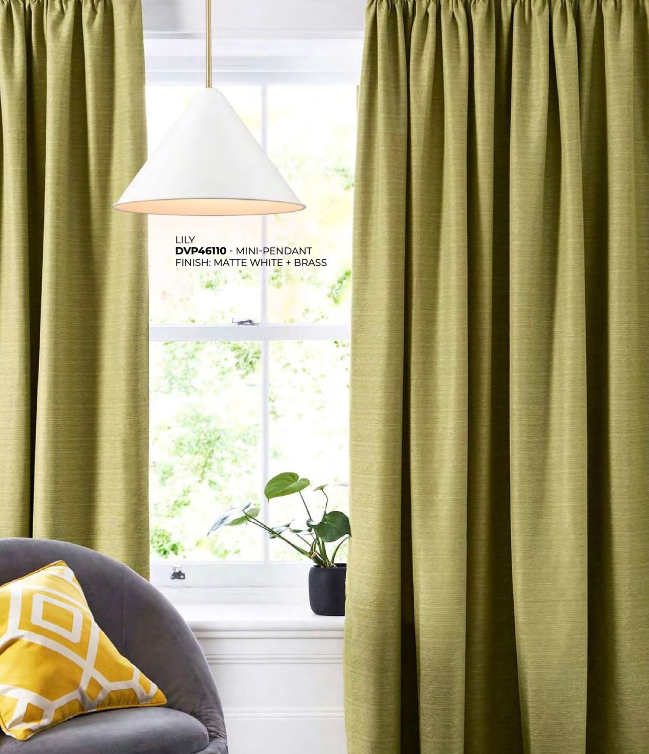 Lily Mini Pendant (DVI) DVP46110 Lily Mini Pendant (DVI) DVP46110