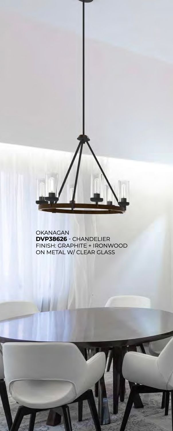 Okanagan Chandelier (DVI) DVP38626