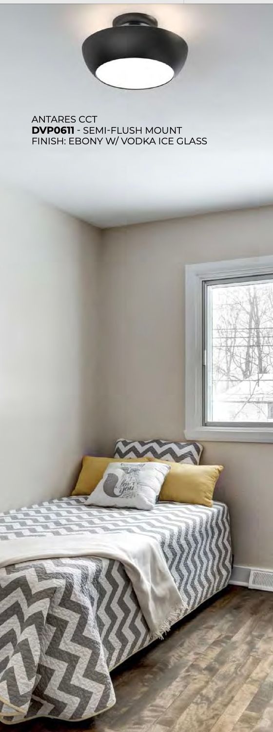 Antares CCT Semi-Flush Mount (DVI) DVP0611 Antares CCT Semi-Flush Mount (DVI) DVP0611