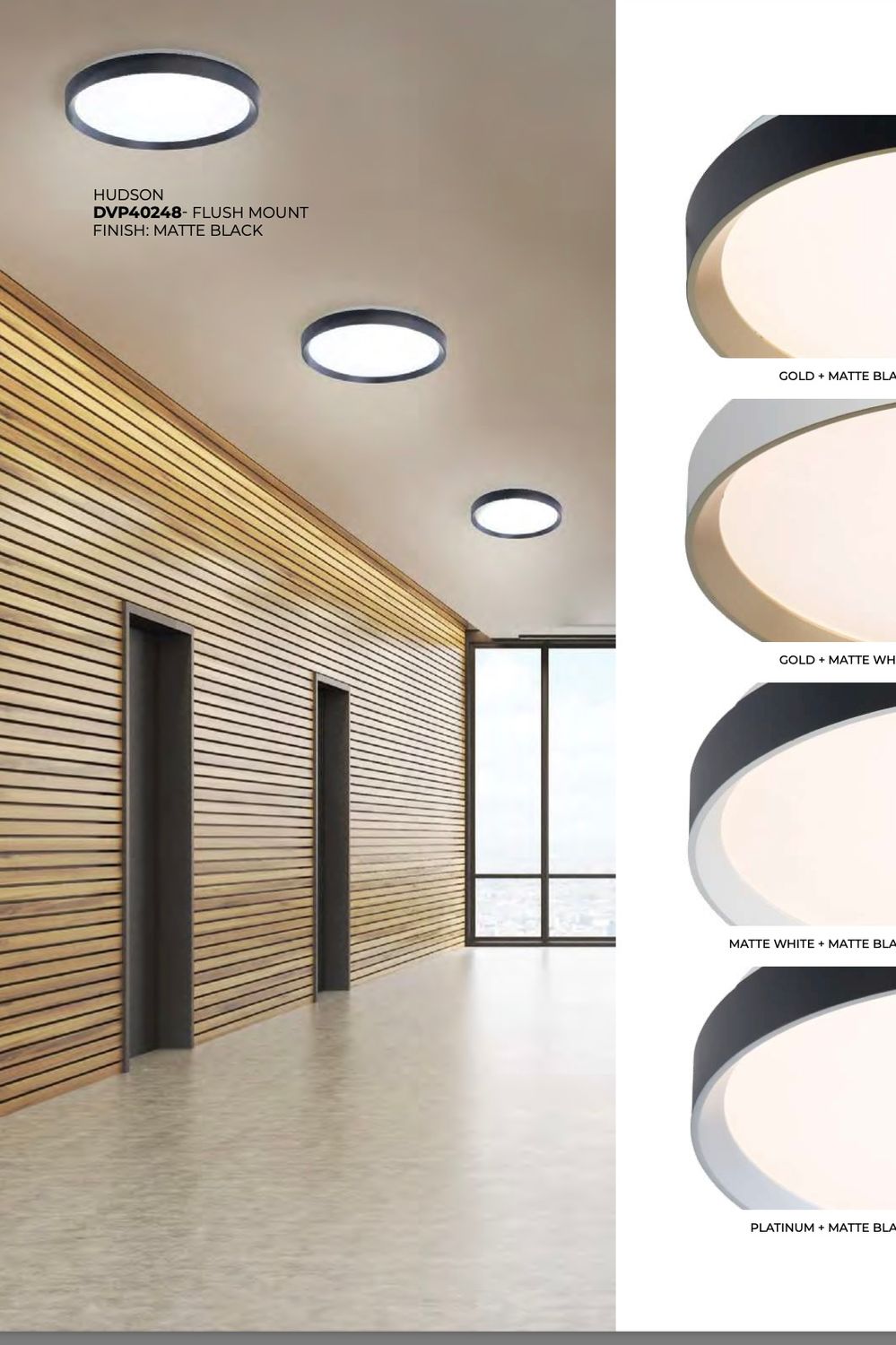 Hudson Flush Mount (DVI) DVP40248 Hudson Flush Mount (DVI) DVP40248