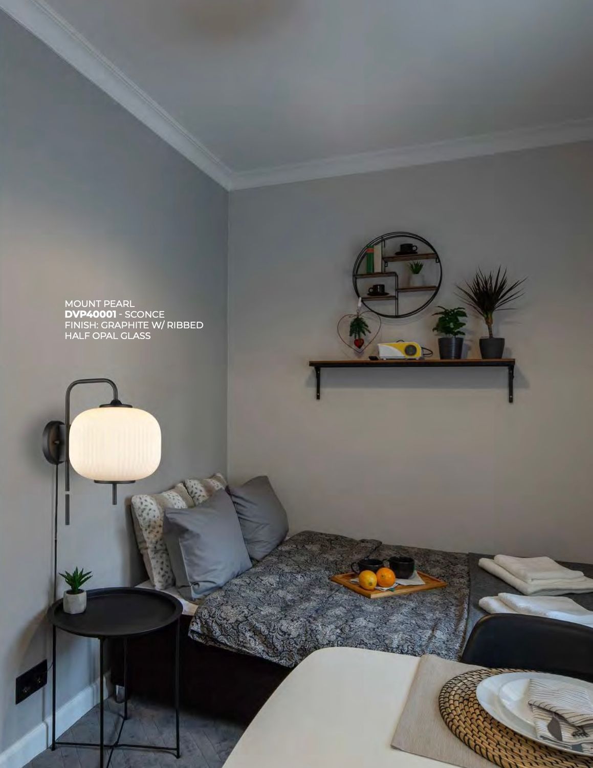 Mount Pearl Sconce (DVI) DVP40001 Mount Pearl Sconce (DVI) DVP40001