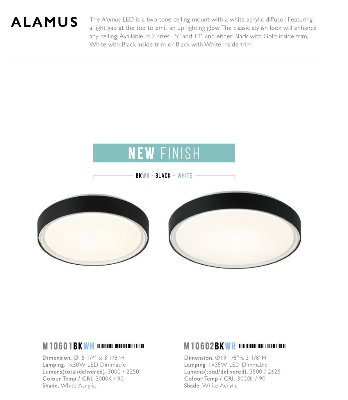 Alamus Flush Mount (Matteo)