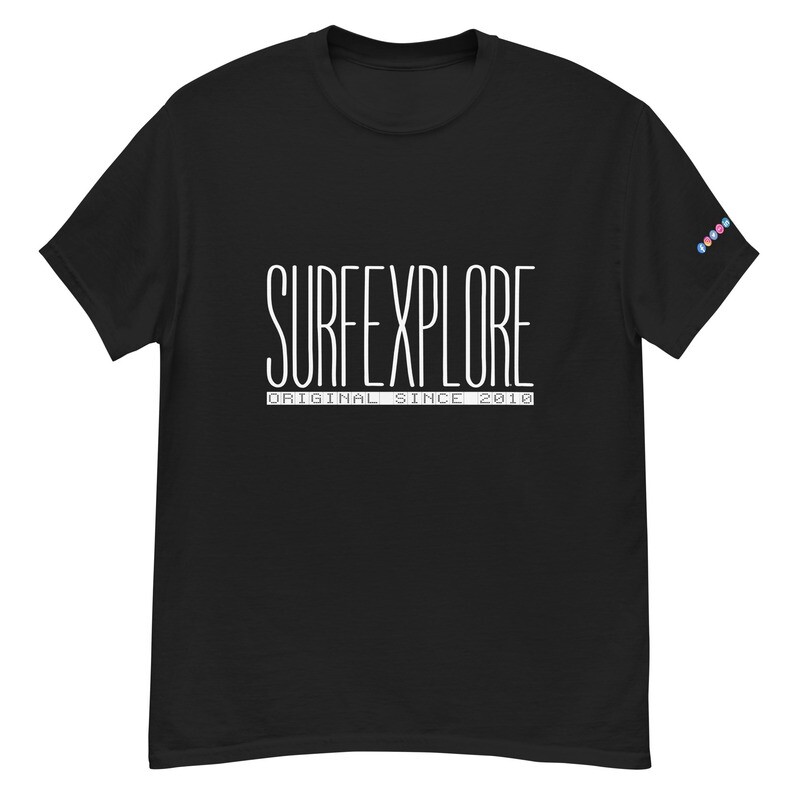 surfEXPLORE® Big Logo 100% cotton Men&#39;s classic tee