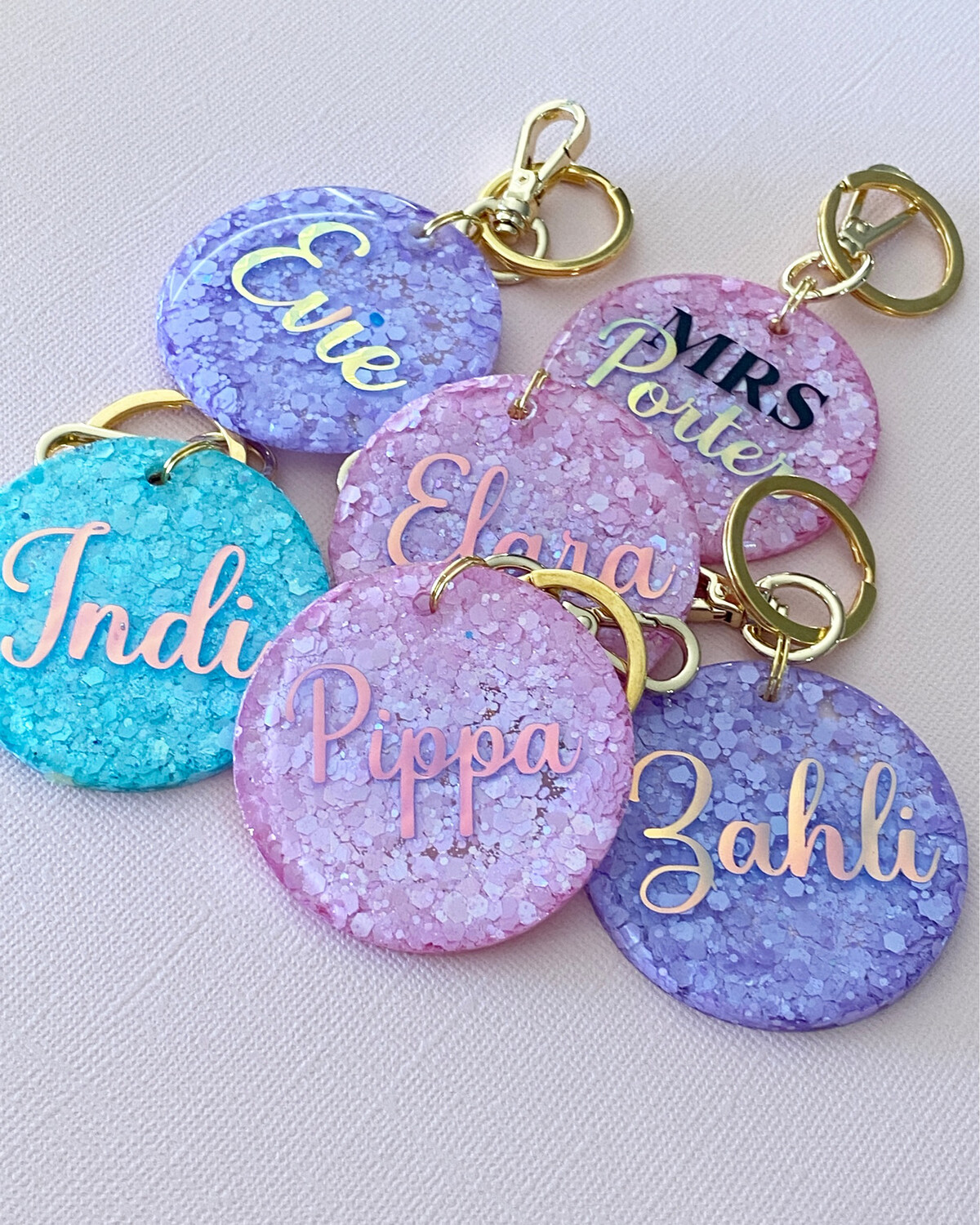 Pastel Keychain Range