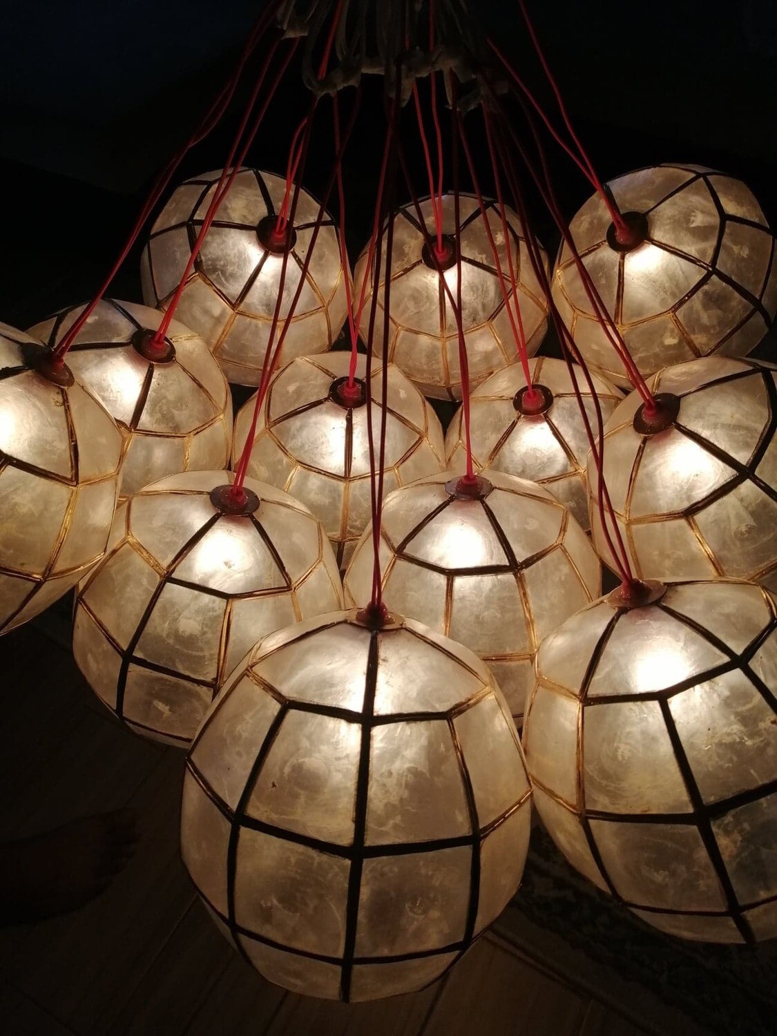 Set of Capiz Balls