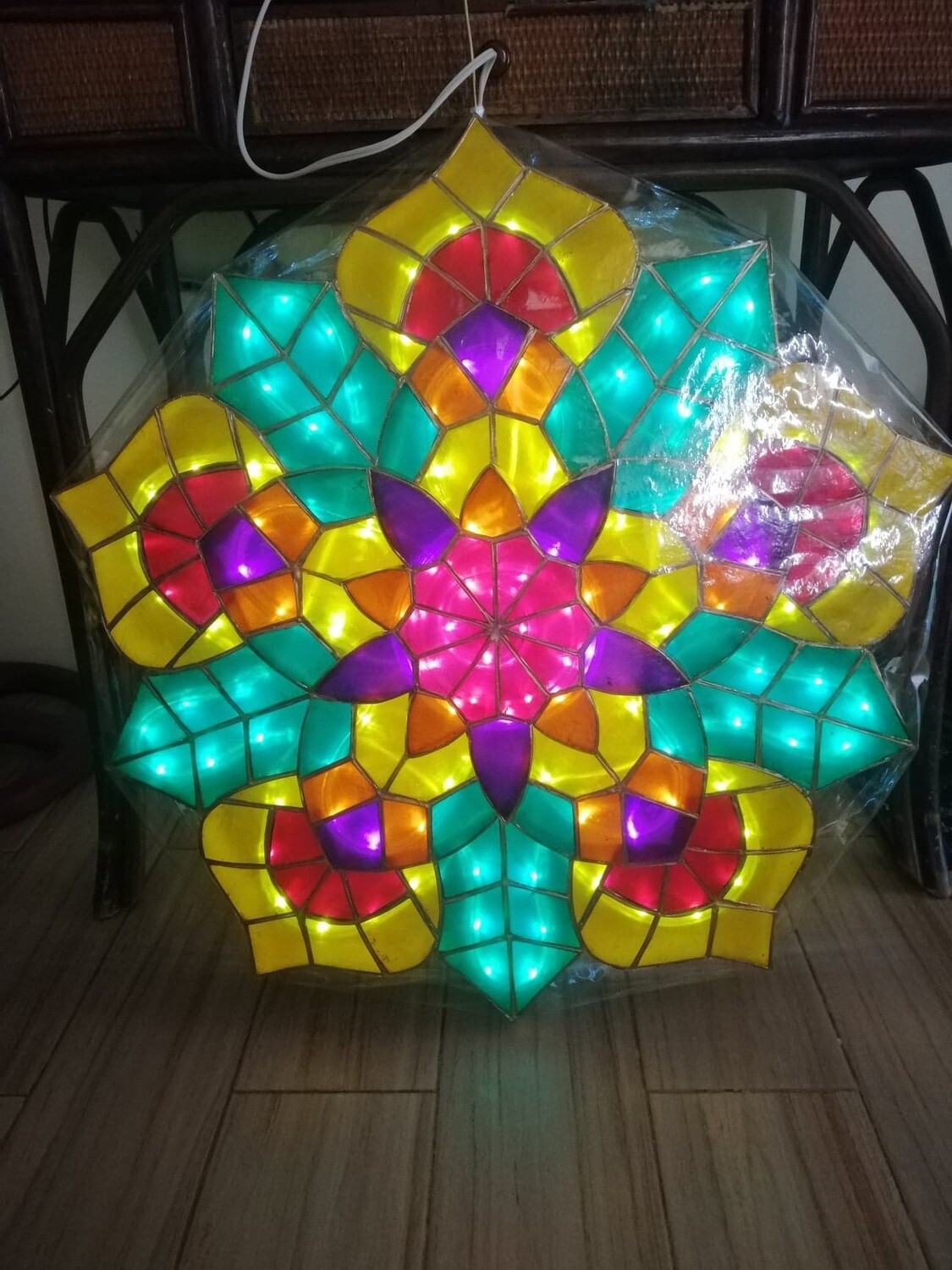 Marigold Capiz Lantern™  (Medium)
