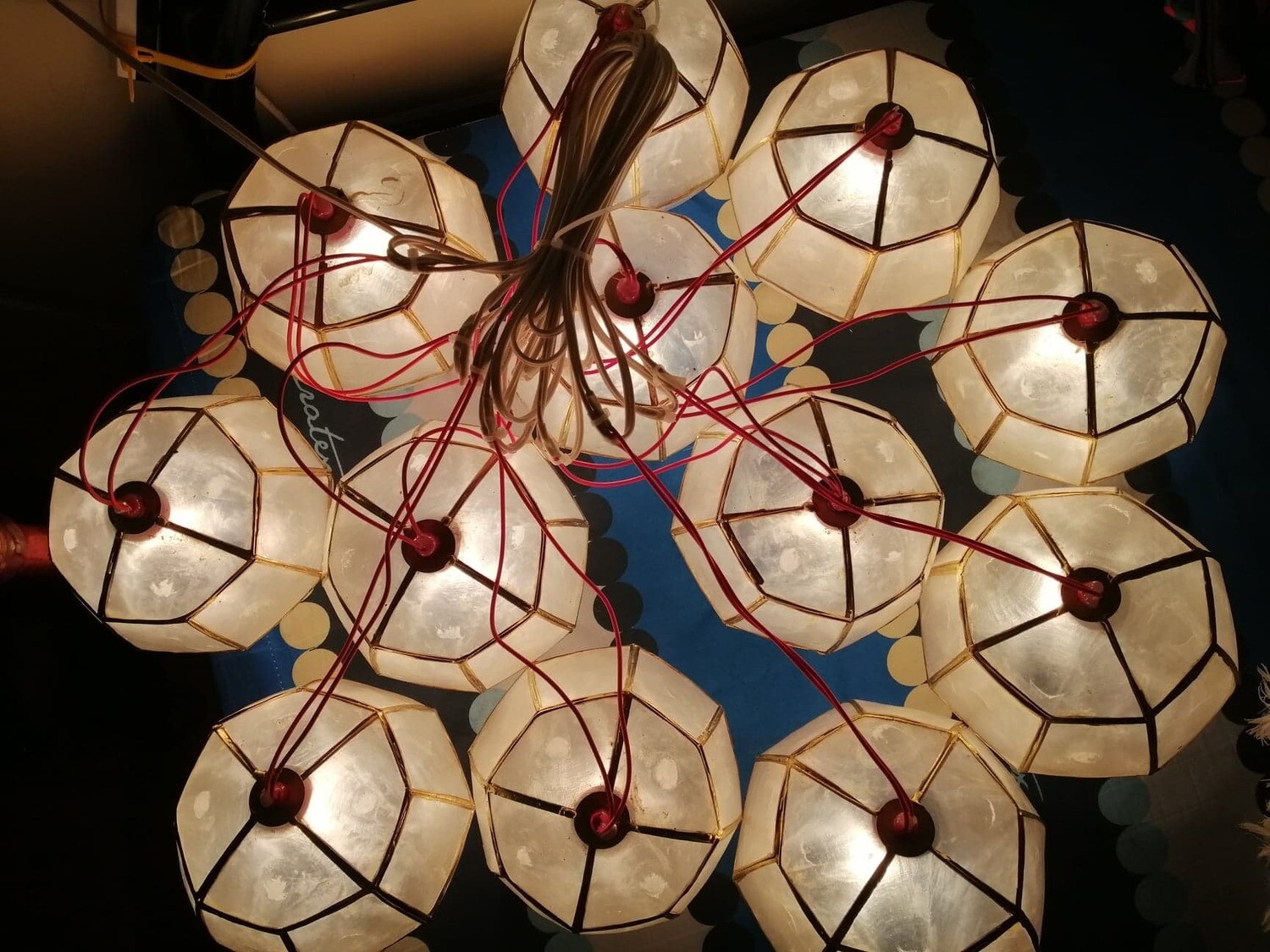 Set of Capiz Balls