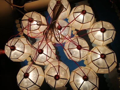 Set of Capiz Balls