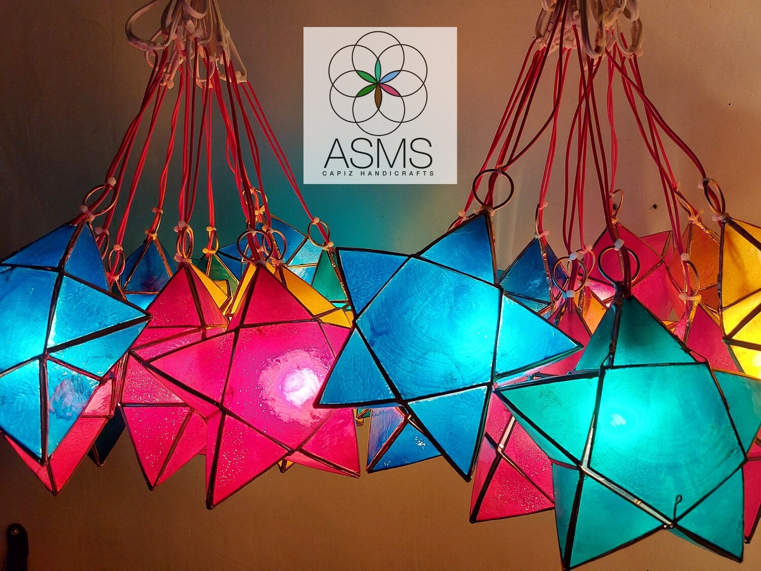 Set of Capiz Stars
