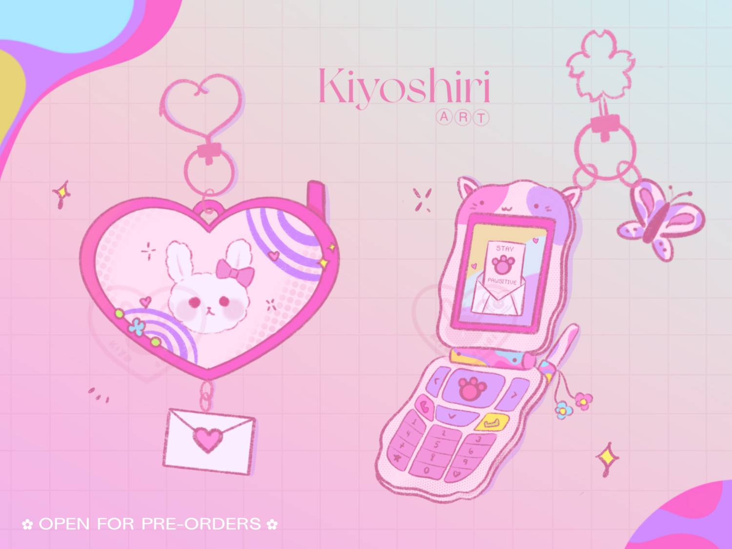 City Pop Acrylic Charms