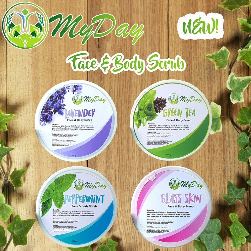 MyDay Whitening Face and  Body Scrub