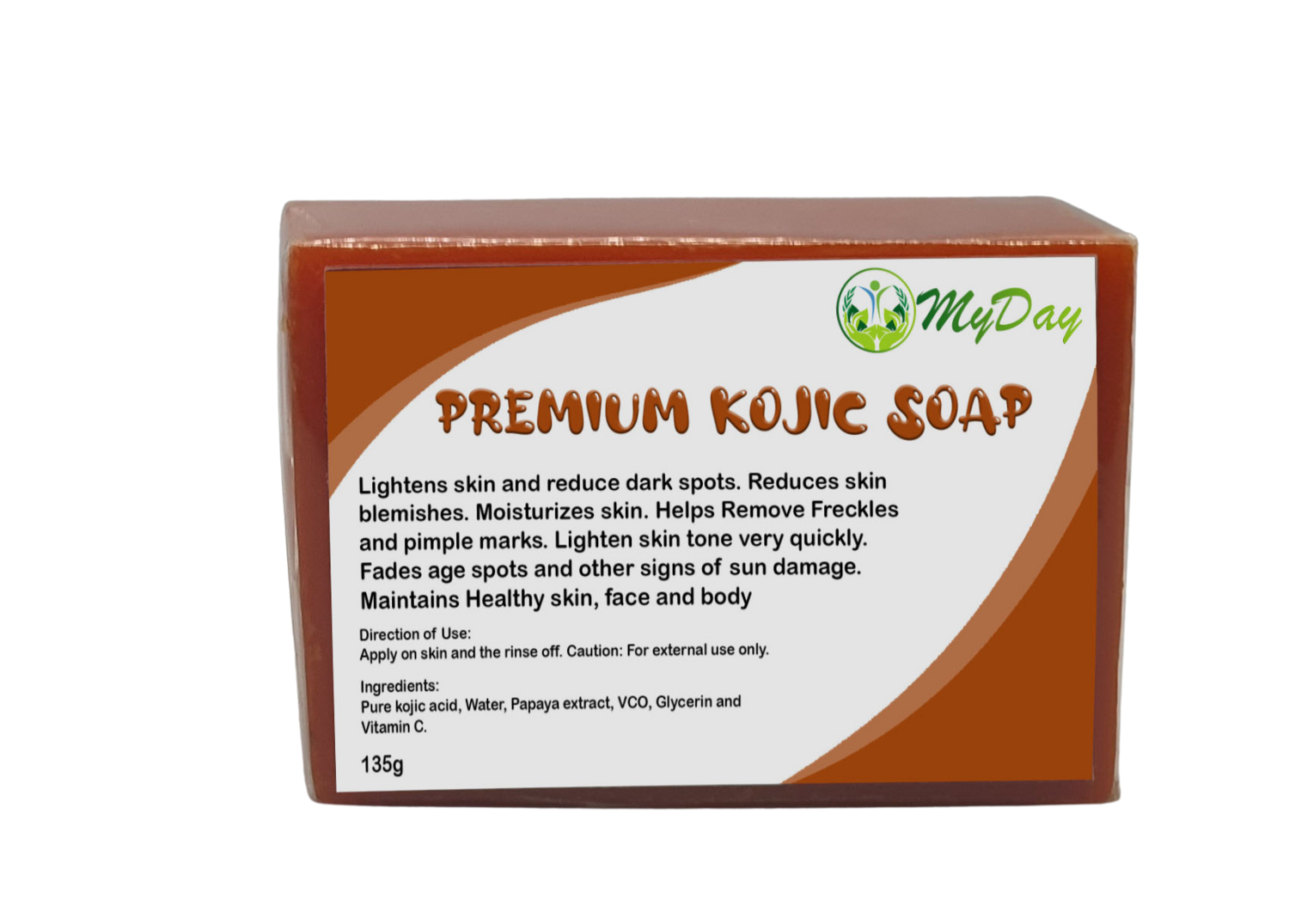 MyDay Premium Kojic Soap (pack 3pcs)