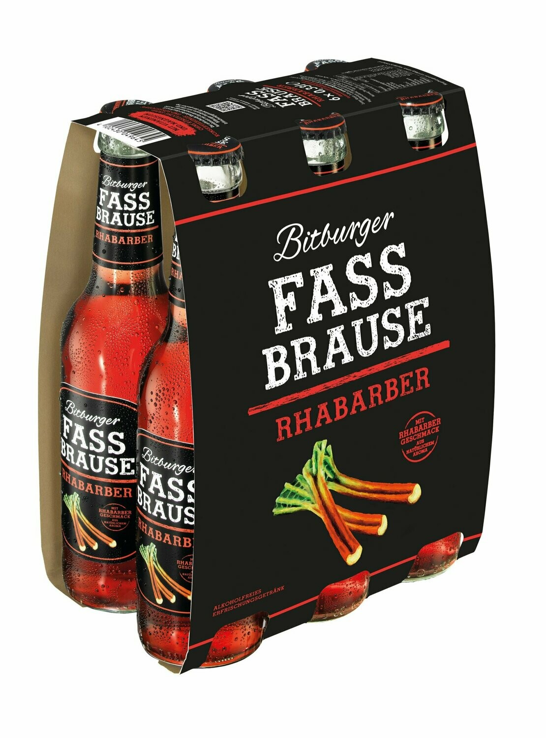 Fassbrause Rhabarber 6er  6 x 0,33 Ltr.