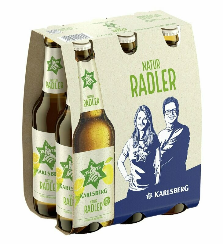 Karlsberg Natur Radler   6er 6x0,33 Ltr.