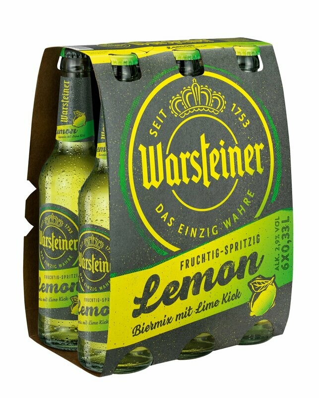 Warsteiner Lemon 6er  6x0,33Ltr.