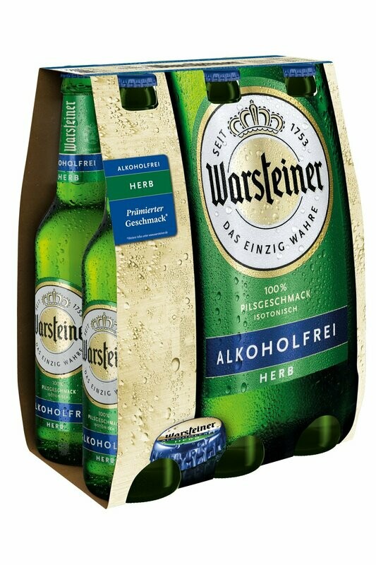 Warsteiner Herb AFG 6er 6 x 0,33 Ltr.
