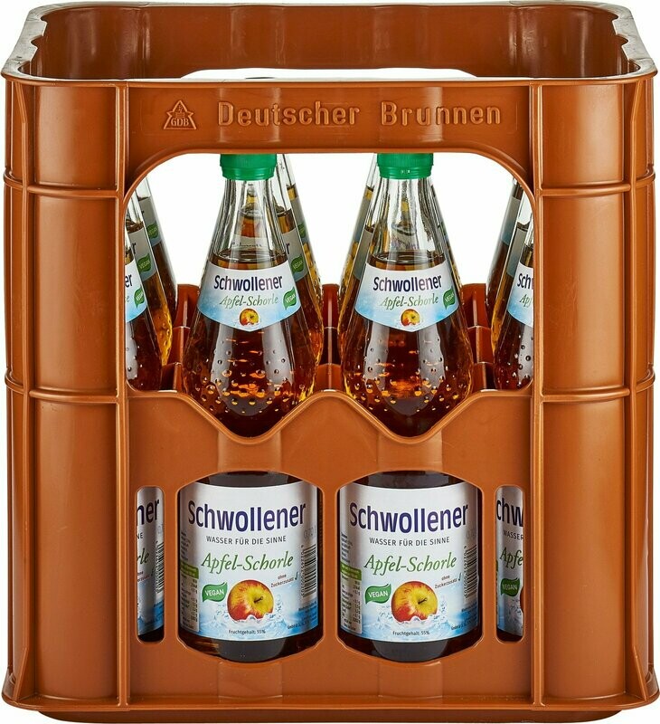 Schwollener Apfelschorle  12x0,70 Ltr.
