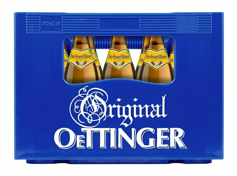 Oettinger Hefe    20x 0,50 Ltr.