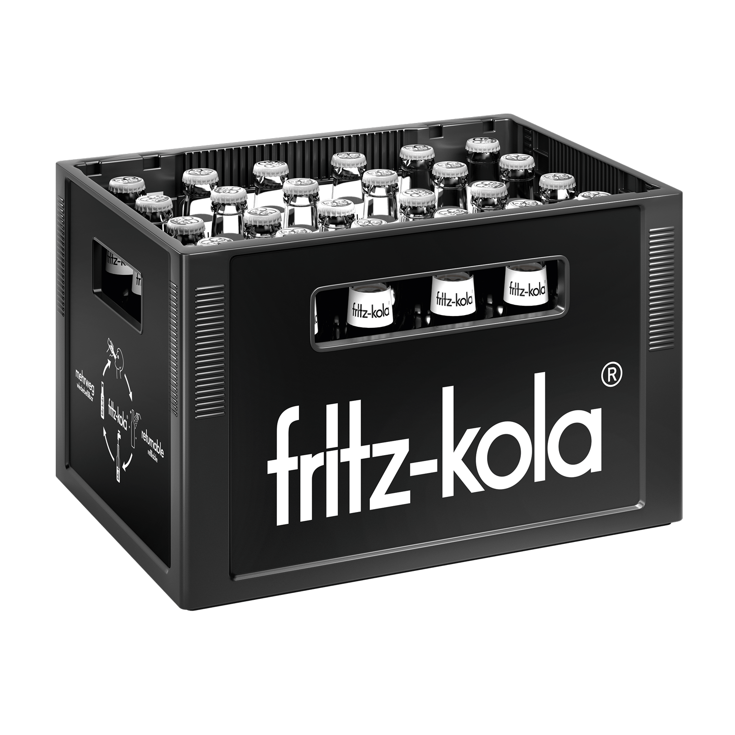 Fritz Kola ohne Zucker 24 x 0,33 Ltr.