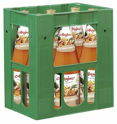 Merziger Ananassaft Karotte ACE   6x1,00 Ltr.