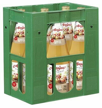 Merziger Apfelsaft Naturtrüb   6x1,00 Ltr.
