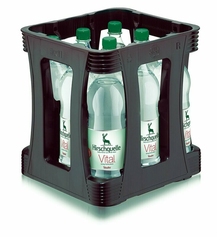 Hirschquelle  Vital PET 9x1,00 Ltr.