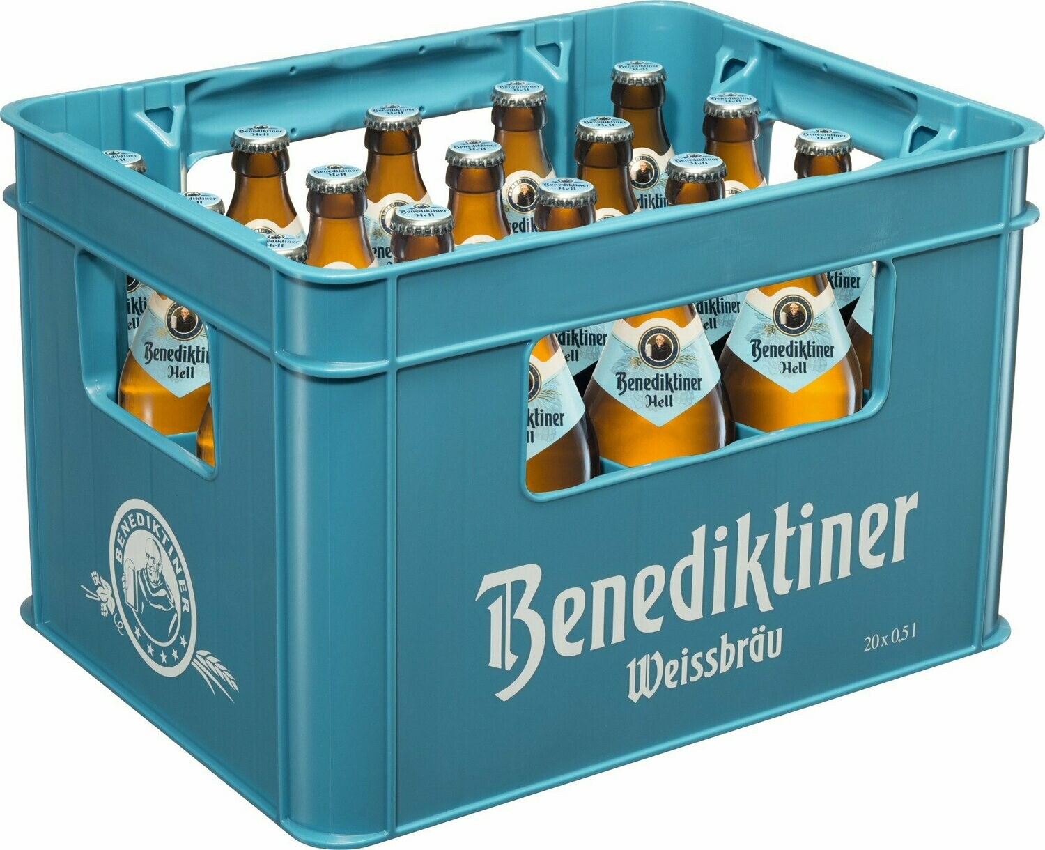 Benediktiner Hell  20x 0,50 Ltr.