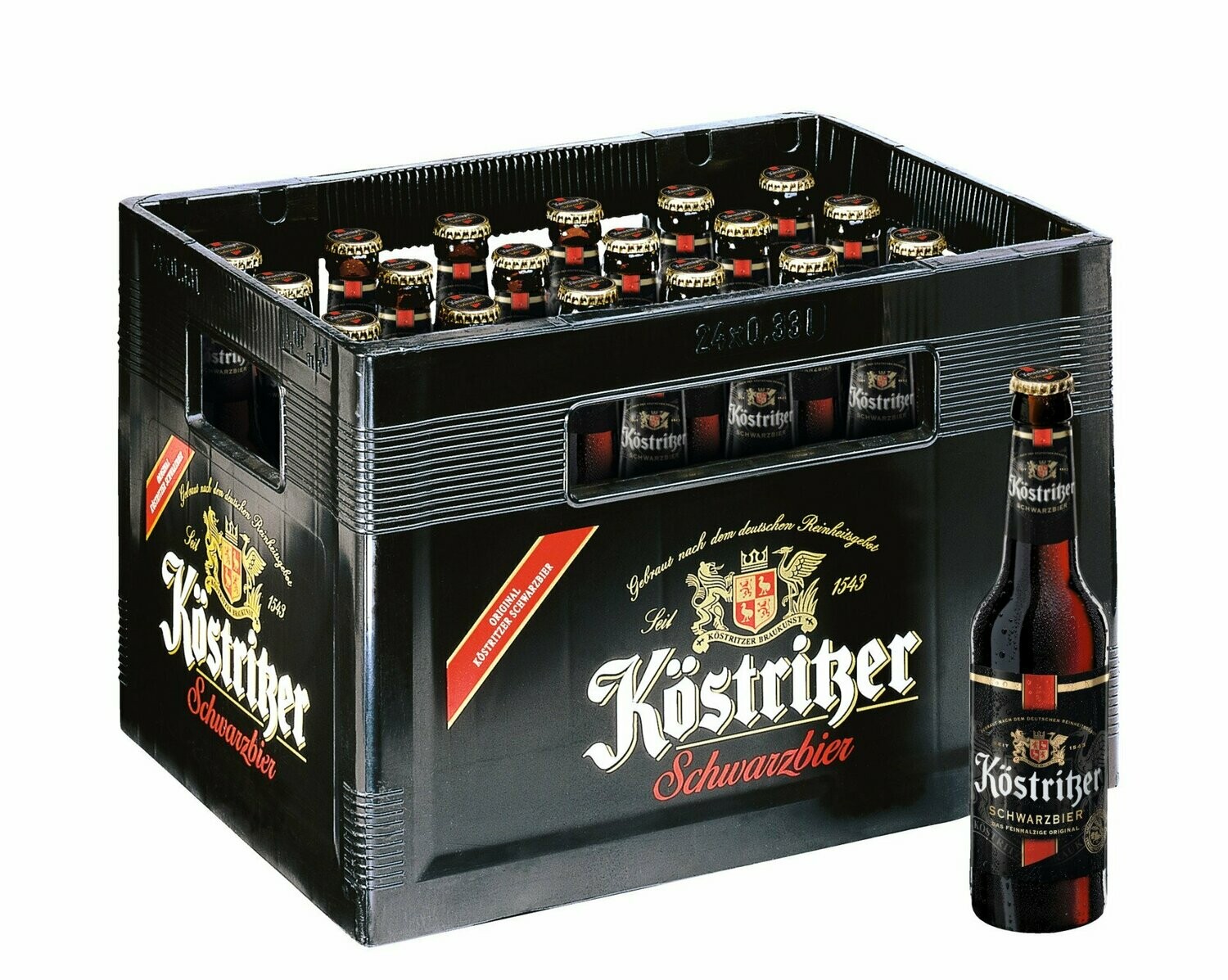 Köstritzer Schwarzbier 24x 0,33