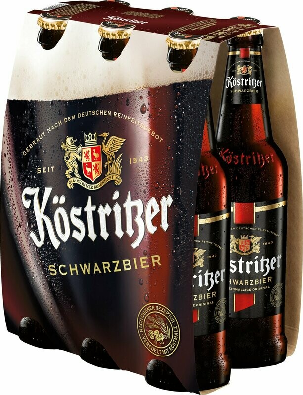 Köstritzer Schwarzbier  6er  6x 0,33