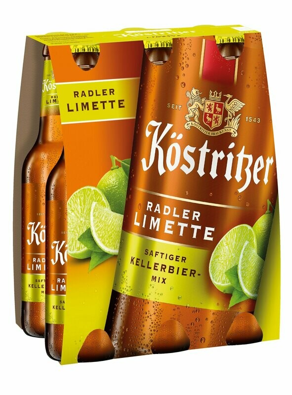 Köstritzer Radler Limette 6er   6x0,33