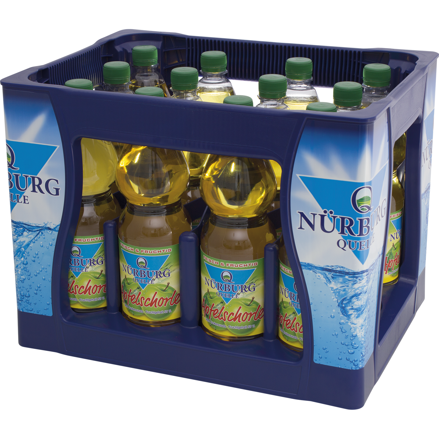 Nürnburg  Apfelschorle  12x1,00 Ltr.