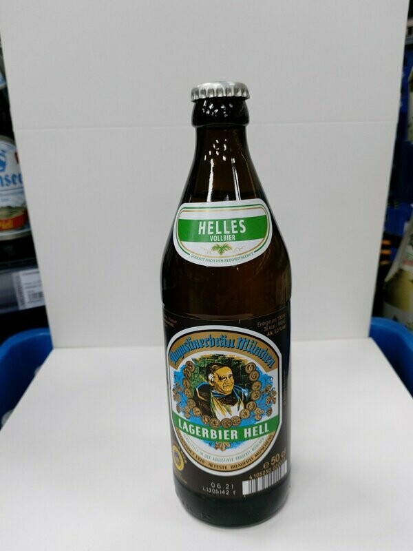 Augustiner Bräu München Helles Vollbier      0,50 Ltr.