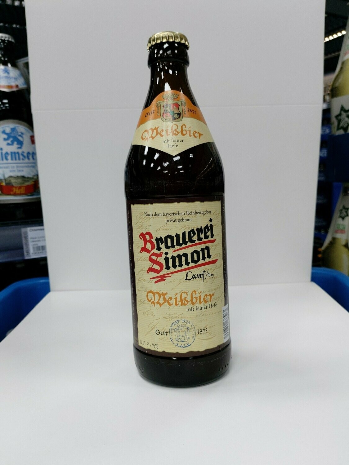 Brauerei Simon Weißbier  0,50 Ltr.