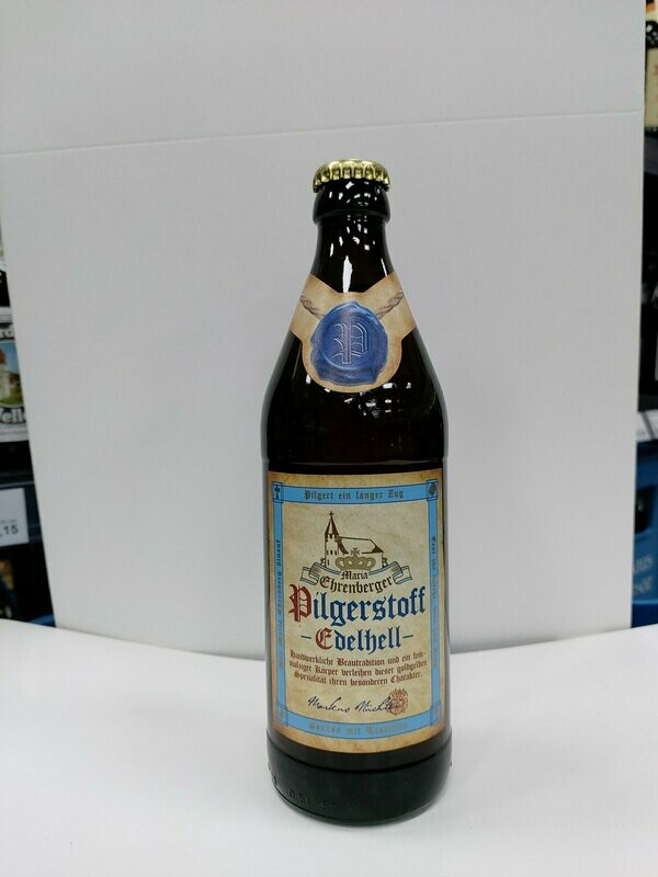 Pilgerstoff Maria Ehrenberger Edelhell 0,50 Ltr.