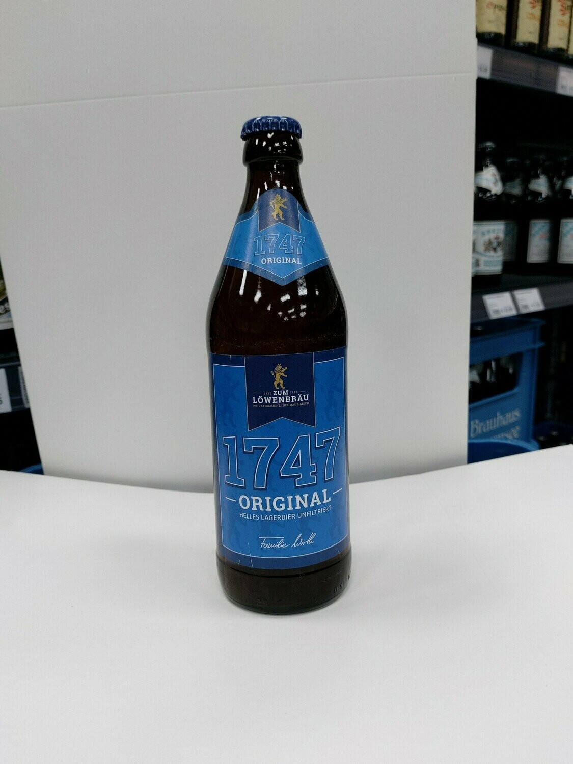 Zum Löwenbräu 1747 Original 0,50 Ltr.