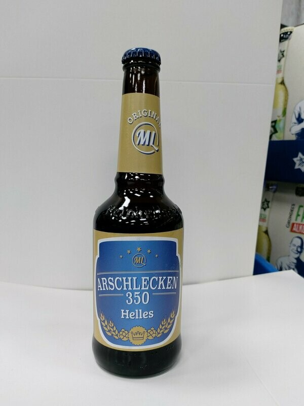 Arschlecken 350 Helles  0,33 Ltr.