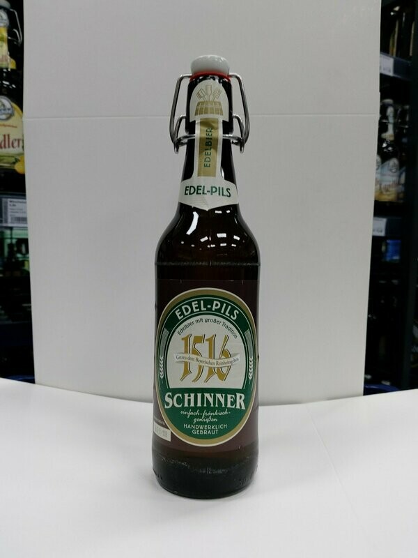 Schinner Edel Pils    0,50 Ltr.