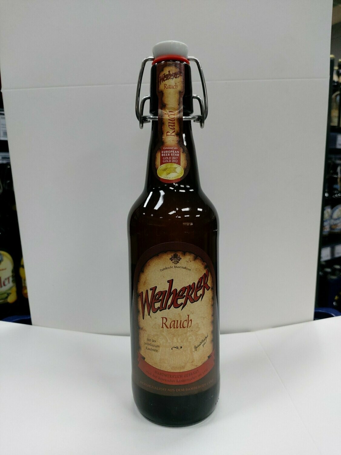 Weiherer Rauch Bier  0,50 Ltr.