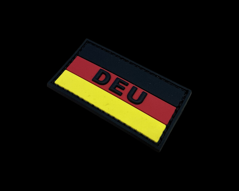 Nationalitätsabzeichen Deutschland 3D Patch Nationalitätsabzeichen Deutschland 3D Patch