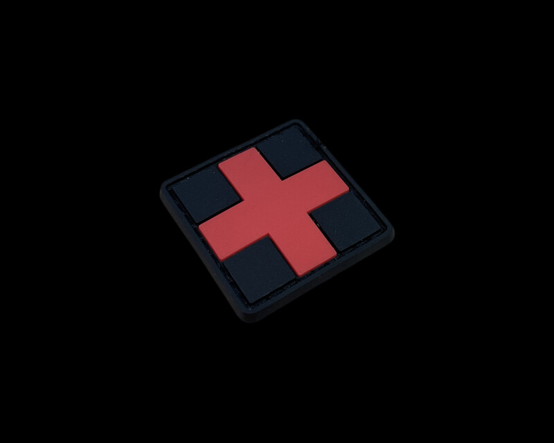 Medic Patch 3D - schwarz - klein Medic Patch 3D - schwarz - klein