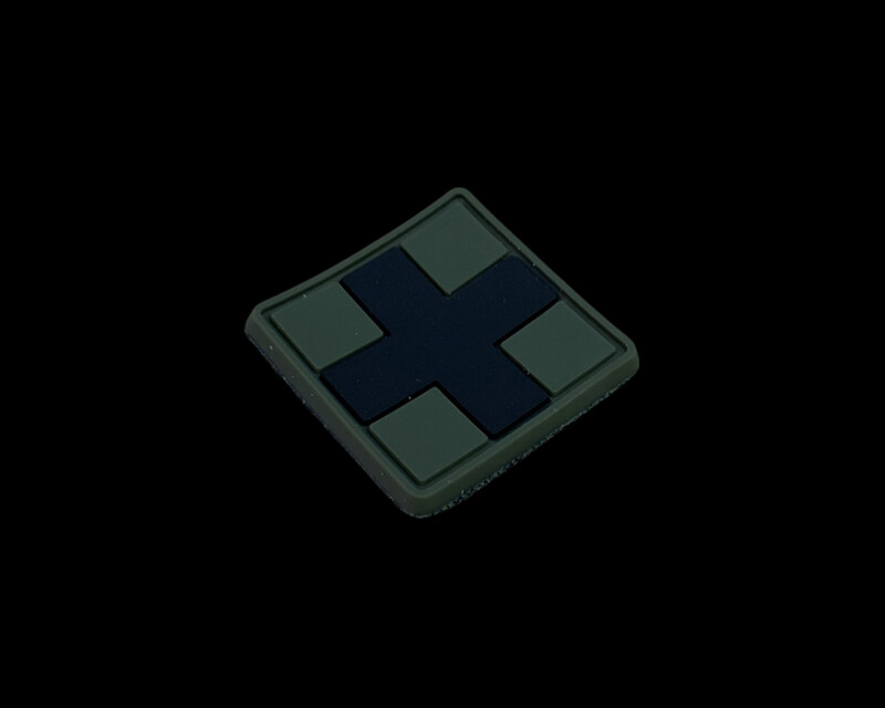 Medic Patch 3D - klein - oliv