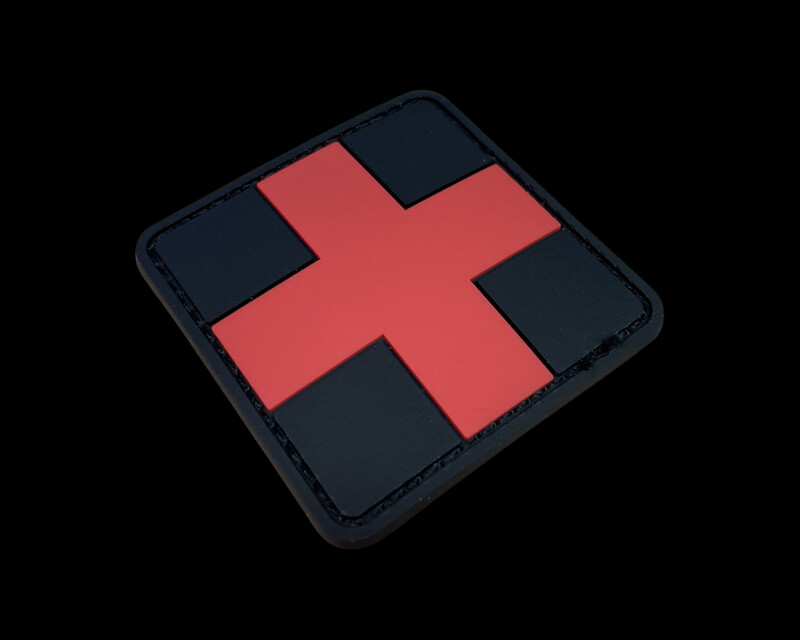 Medic Patch 3D - schwarz - groß Medic Patch 3D - schwarz - groß